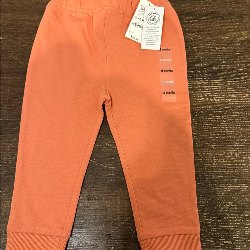 Macy's Kids Coral Joggers
